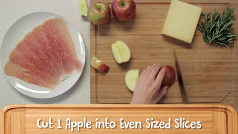 Mom's Appletizer - Apple, Prosciutto & Cheese - What More Do you Need?! | Short & Savory!