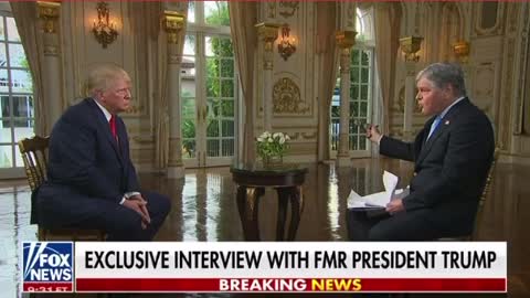 Trump says Biden couldn't manage a long-form interview.