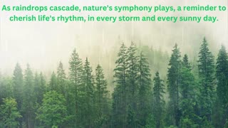 Rainy Day Revelations: Cherishing Life's Melody in Nature's Symphony!