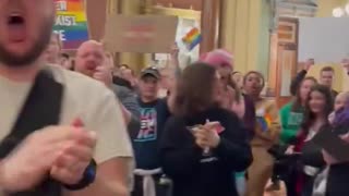 Gender Activists Have Occupied The Iowa State Capitol To Protest A Bill Defining "Man" And "Woman"