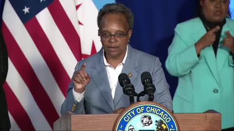 Chicago Mayor Lori Lightfoot Clashes With Newsmax Reporter Over Chicago Crime