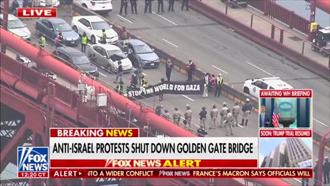 Anti-Israel Protesters Shut Down Golden Gate Bridge