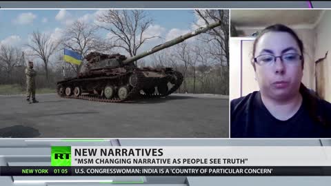 French TV channel shows Lisichansk locals waiting for Russian troops RT
