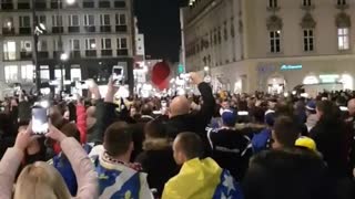 Ludnica u Beču, navijači BiH se zagrijavaju za utakmicu