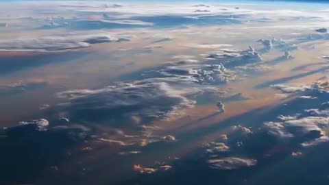 The long shadows of sunrise seen from space.