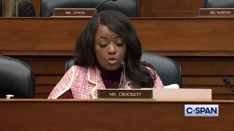 Rep. Jasmine Crockett Assures Witness He'll Know When She Eventually Asks A Question