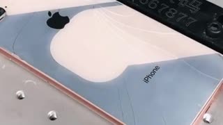 iPhone 8 plus back glass replacement by laser machine