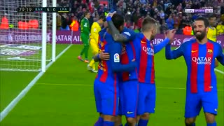 Gol de Vidal vs Las Palmas