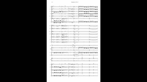 Symphony #1, Mvt. 1