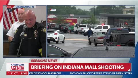 Briefing on Indiana mall shooting by Greenwood Police Chief Jim Ison