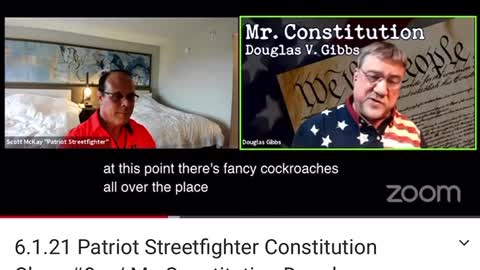 TSVN59 6.1.21 PATRIOT STREETFIGHTER; CONSTITUTION CLASS #8 WITH MR CONSTITUTION DOUGLAS V GIBBS