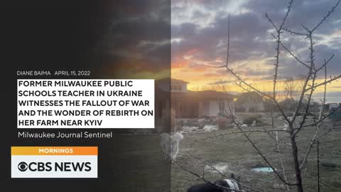 Former U.S. teacher shares life inside Ukraine amid war