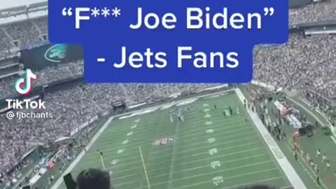 "F**k Joe Biden!" Chants Hit New York Jets Game