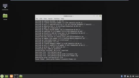 LINUX MINT 19 3 “Tricia” INSTALLATION VIDEO №1