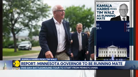 US Elections 2024: Harris picks Minnesota Governor Tim Walz as running mate | World News | WION