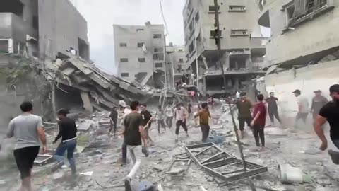 An Israeli bombing targeted a group of civilians, but thank God the missile did not explode
