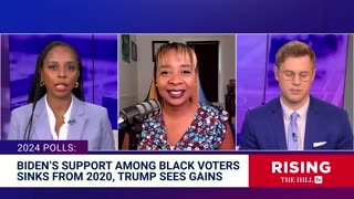 Biden HEMMORAGING Black Voters As Poll Shows FLIGHT To Trump's Campaign: Rising