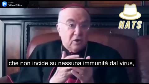 Mons. Vigano': "Guerra non convenzionale: vaccini immorali. Fine dei tempi"