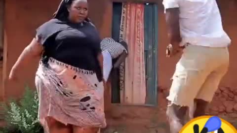 A lady girl shows off her dance moves...funny