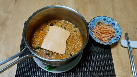 how to cook korean ramyun instant noodle