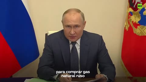 Putin sulla fornitura di gas russo:i contratti attuali saranno interrotti se i paesi ostili si rifiutano di pagare in rubli.A partire da questo venerdì,1 aprile, "per acquisire gas naturale russo devono aprire conti in rubli nelle banche russe"