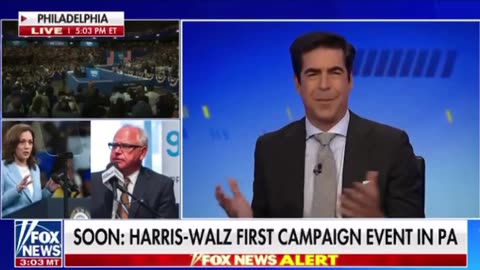 WOW: Jesse Watters Goes After Tim Walz