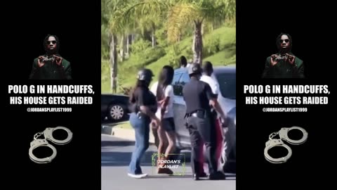Polo G in Handcuffs as His House Gets Raided in Los Angeles, California (HD)
