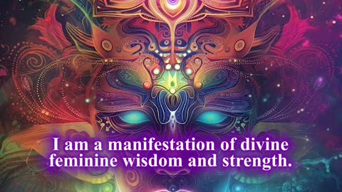 Manifestation of divine feminine wisdom and strength