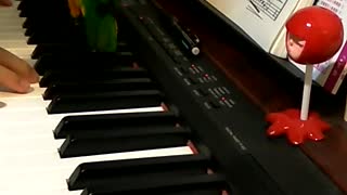 Bird Joins in on Piano Playing