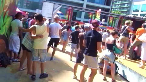 Barcelone Spain Gay LGBTQIA+ Pride 2015 Part 1