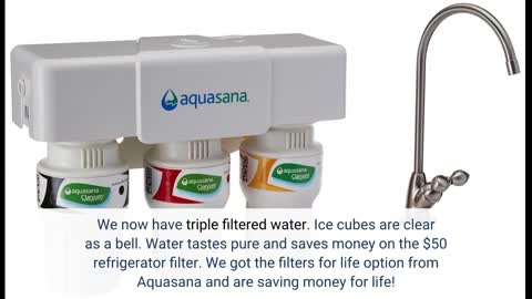 Aquasana 2-Stage Under Sink Water Filter System --Overview