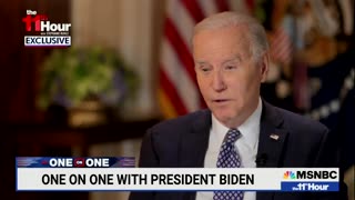 Joe Biden's Handlers Attempt To Stop Interview In Perplexing Moment