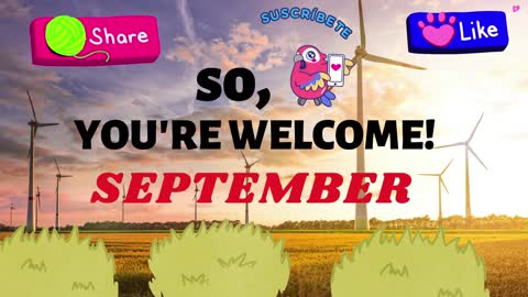 sweet video " hi september ! we love you! " USA CANADA UK AUSTRALIA