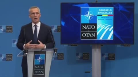 NATO Sec.Gen. says Russians have activated chemical, biological and Nuclear def