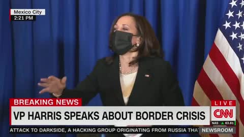 Kamala Laughs AGAIN When Asked About Visiting The Border