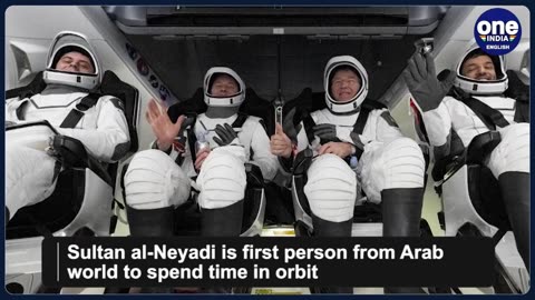Sultan al-Neyadi returns from ISS to Earth with 3 others after historic space mission