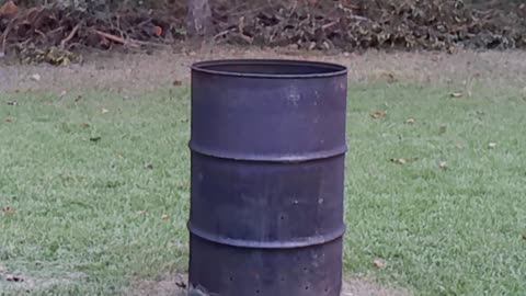 Burning yard waste in a barrel - Episode 2 (10/4/2023)