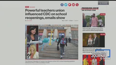 Teachers Union President ADMITS She Gave CDC Language to Put in Guidance
