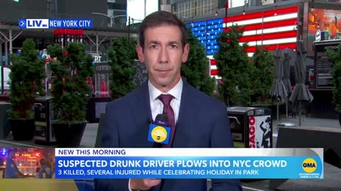 3 de*ad, 7 injured after suspected drunk driver crashes into crowd in New York ABC News