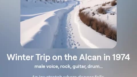 Winter Journey On The Alcan