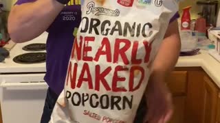 Organic Nearly Naked Popcorn