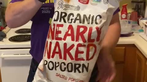 Organic Nearly Naked Popcorn