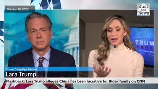 Flashback: Lara Trump alleges China has been lucrative for Biden family on CNN