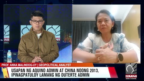 Usapan ng Aquino admin at China noong 2013, ipinagpatuloy lamang ng Duterte admin