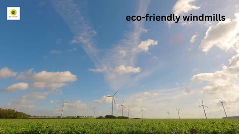 eco-friendly windmills