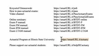 Exam LTAM exercise for September 8, 2021