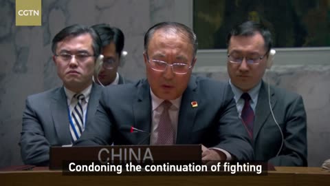 China slams US hypocrisy for blocking the resolution for ceasefire in Gaza