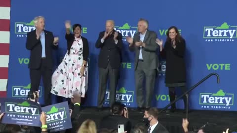 The Terry McAuliffe dance truly took on a life of its own tonight