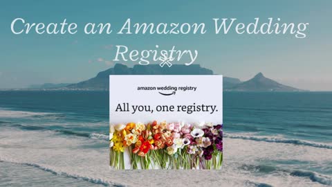 Amazon Wedding Registry