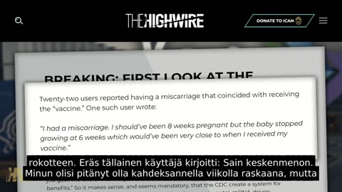 The High Wire 360: Clot Thinkens (finnish subtext)